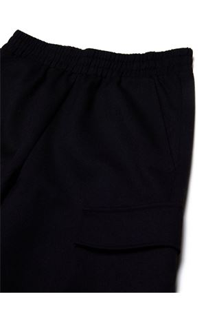 pantalone in viscosa nero MAISON MARGIELA KIDS | M60691MM03DM6900